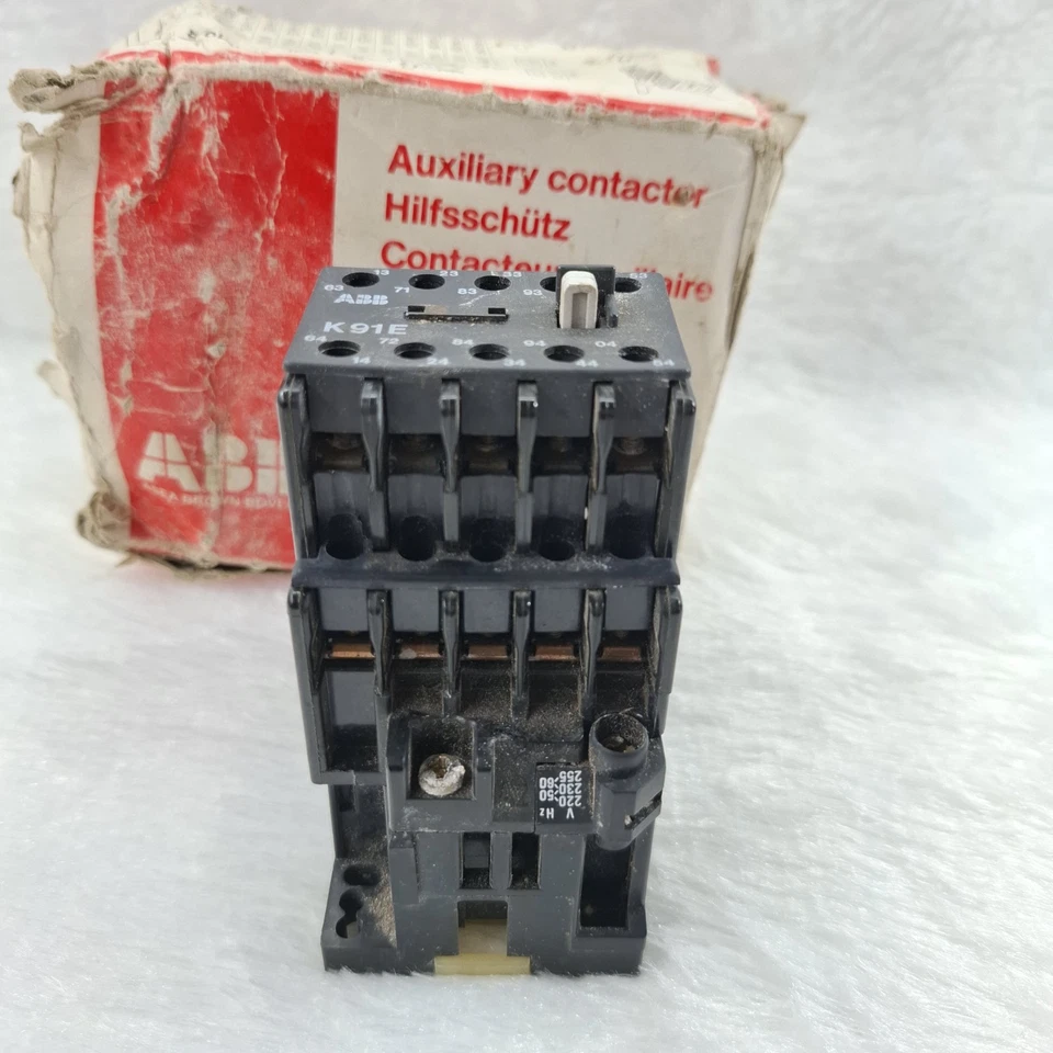 ABB K91E Auxiliary Contactor 16A 690V~